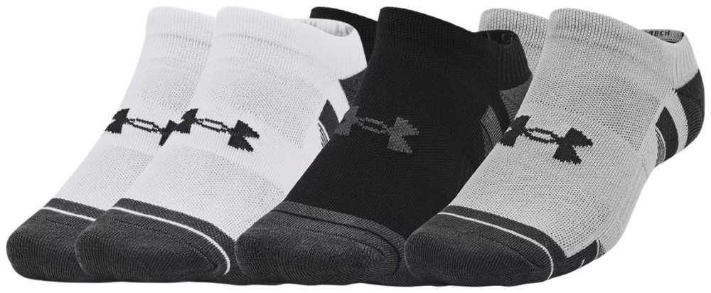 Skarpety stopki UA Under Armour Performance Tech 3PAK: różne rozmiary