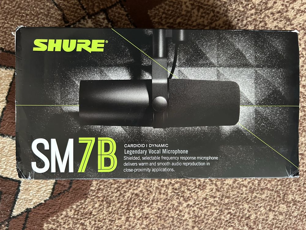 Студійний динамічний мікрофон Shure SM7b