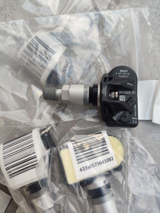 Nowe czujniki tpms BMW seria G ciśnienia w kole świeże 10.2024