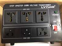5 кВт Трансформатор преобразователь LVYUAN 5000 ватт 220v на 110v.