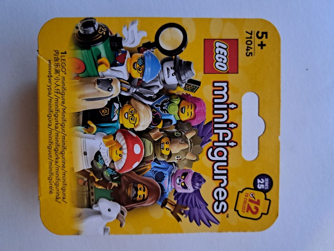 Lego minifigures series 25 dziecko w pociągu