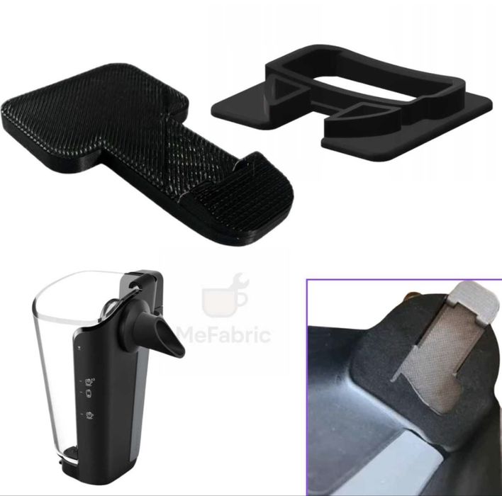 Podstawka + Zatrzask naprawczy do pojemnika na mleko Philips LatteGo