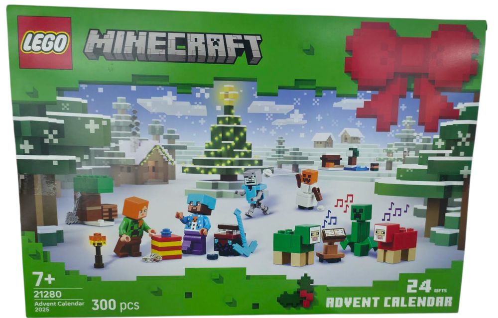 LEGO MINECRAFT 21280 Kalendarz adwentowy na 2025 rok