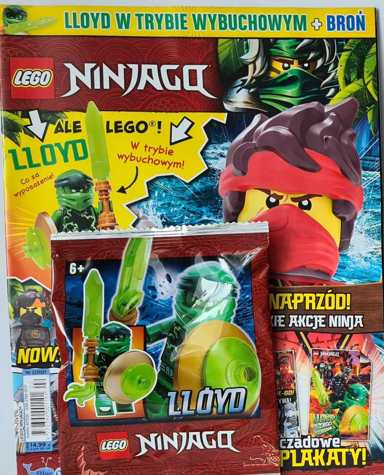 LEGO 892177 NINJAGO 2/7/2021 + Kai+ Turbopalnik + Loyd njo766