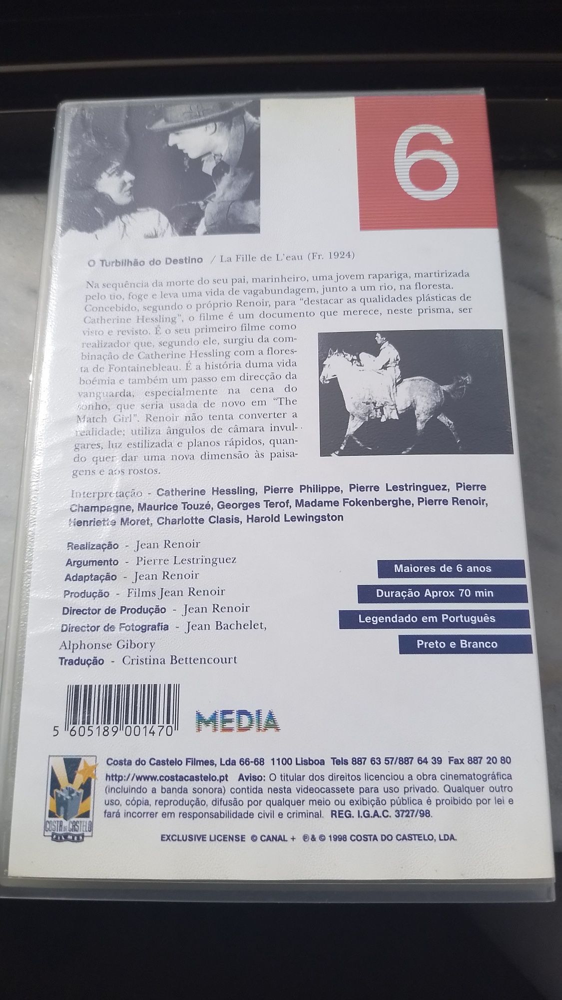 VHS O Turbilhão do Destino