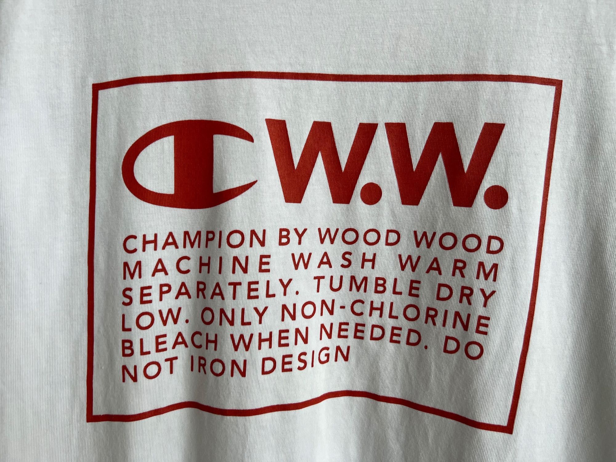 Champion W.W. Wood Wood оригинал мужская футболка размер M L Б У