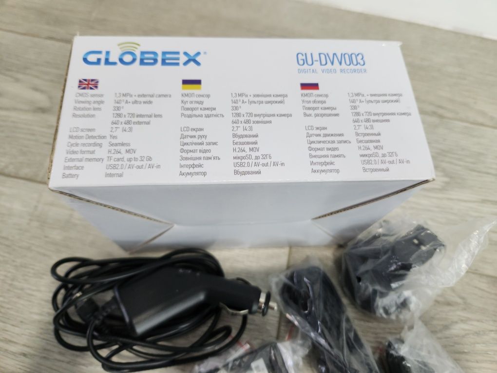 Відеореєстратор Globex GU-DVV 003.