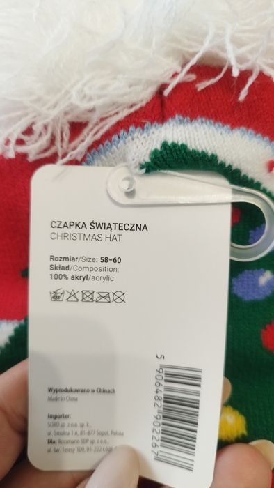 Czapka świąteczna