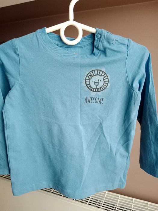 Koszulki, bluzki bawełniane 86-92 Lupilu komplet 2 szt.