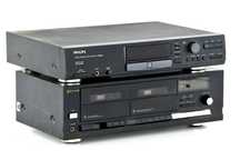 Leitor de CD Philips e Deck Sherwood