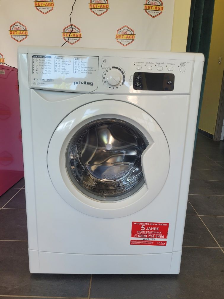 Sprzedam pralkę firmy Privileg 6 kg 1400 obr A+++ Classa