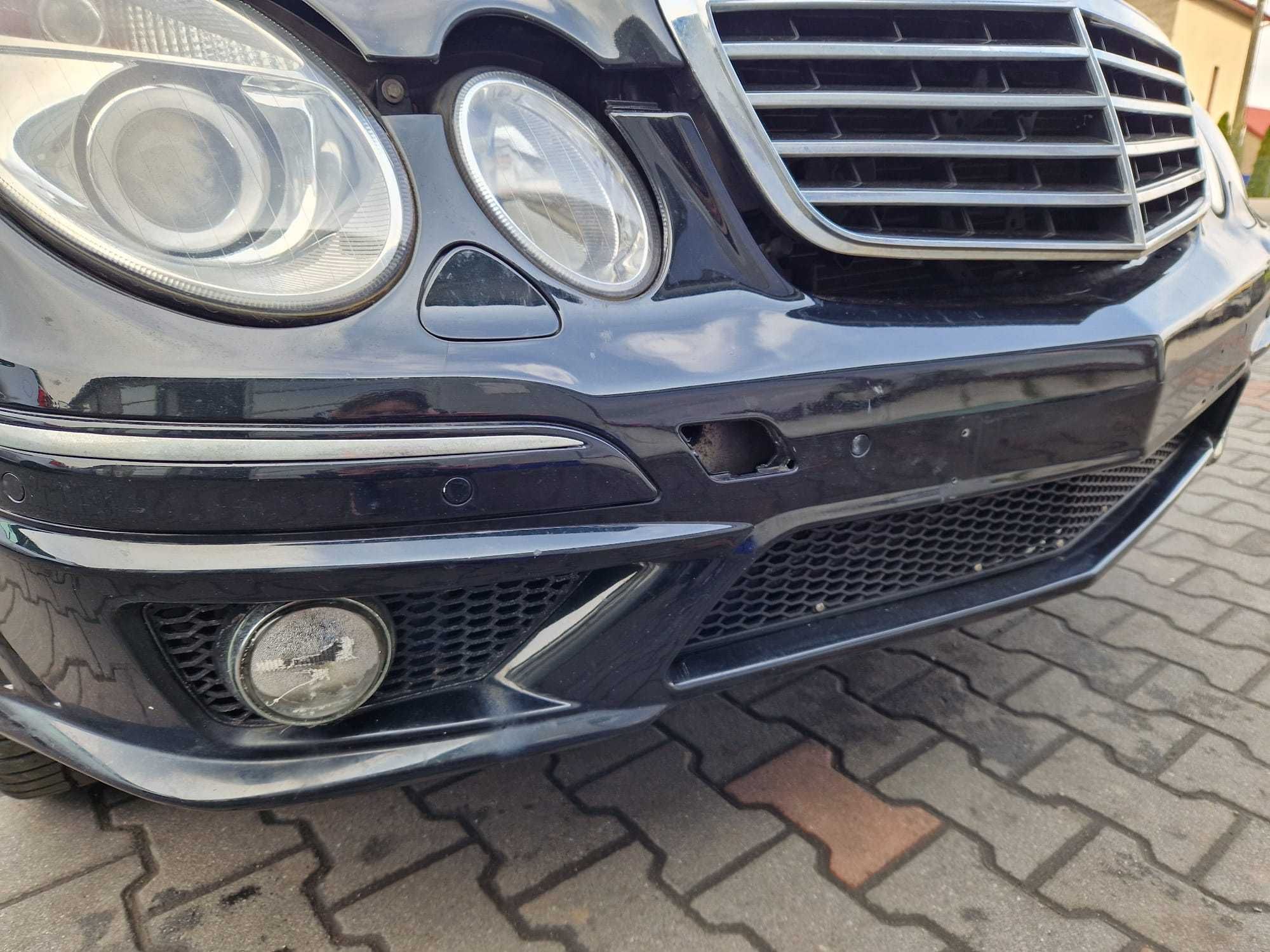zderzak przód przedni kompletny Mercedes Klasa E W211 AMG C185