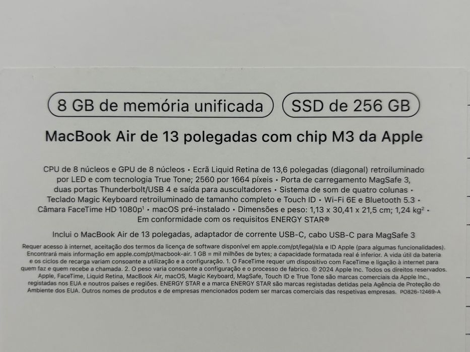 MacBook Air 13 polegadas (2024)