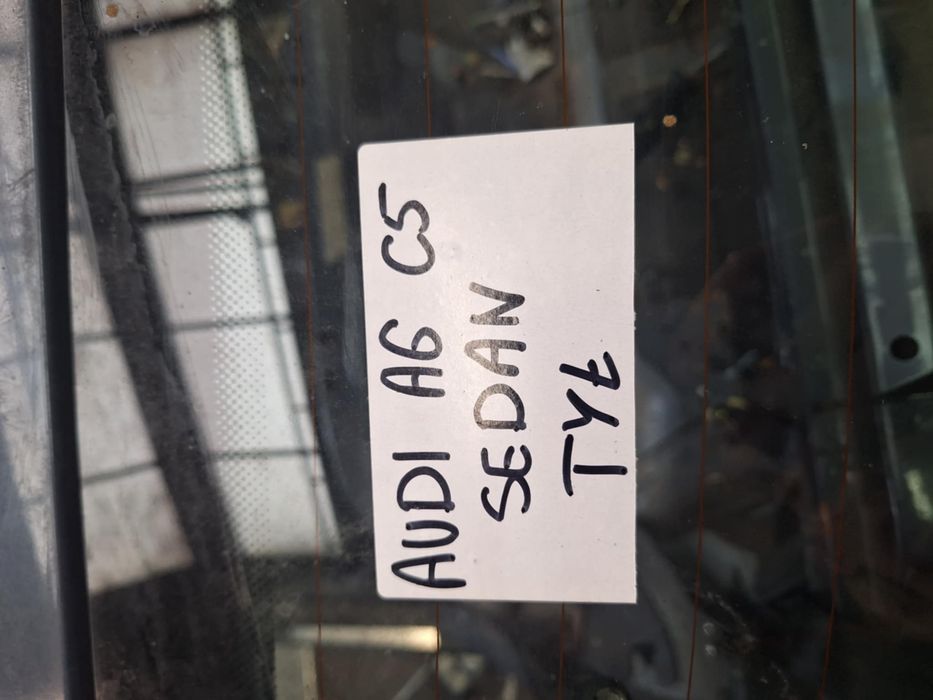 Szyba tył Audi A6 C5 Sedan Szyba tylna A6C5