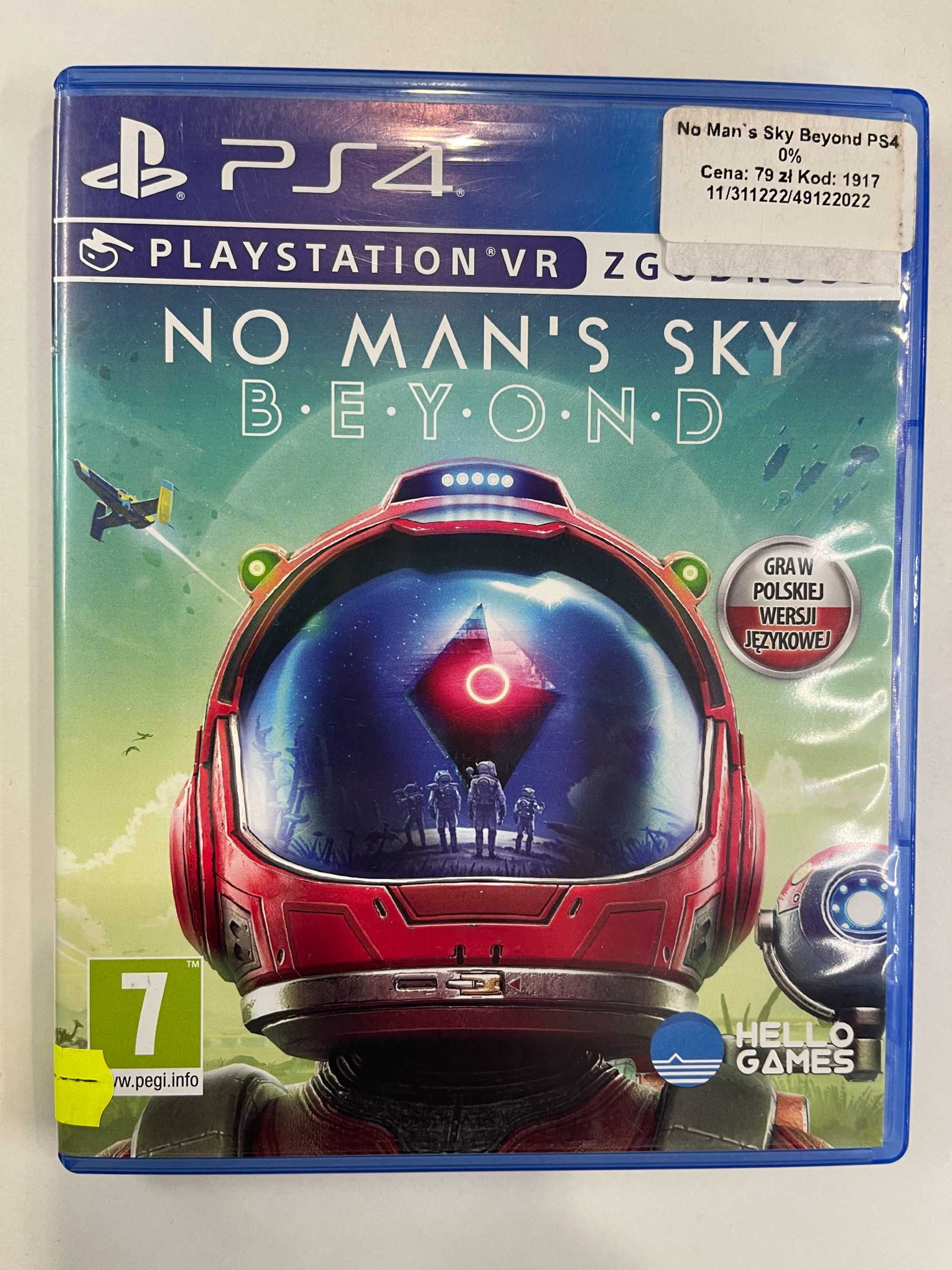 No Man's Sky Beyond PS4