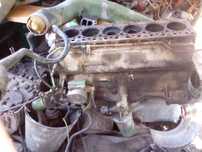 двигун Mercedes OM366 6.0 по запчастинах ГБЦ ТНВД корпус картер