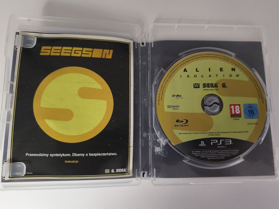 Gra PS3 Obcy Izolacja PL gry PlayStation 3 Mafia Syberia GTA V Lego