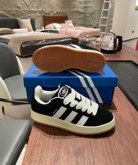 Buty meskie Mokasyny Adidas campus 00s Black R.42