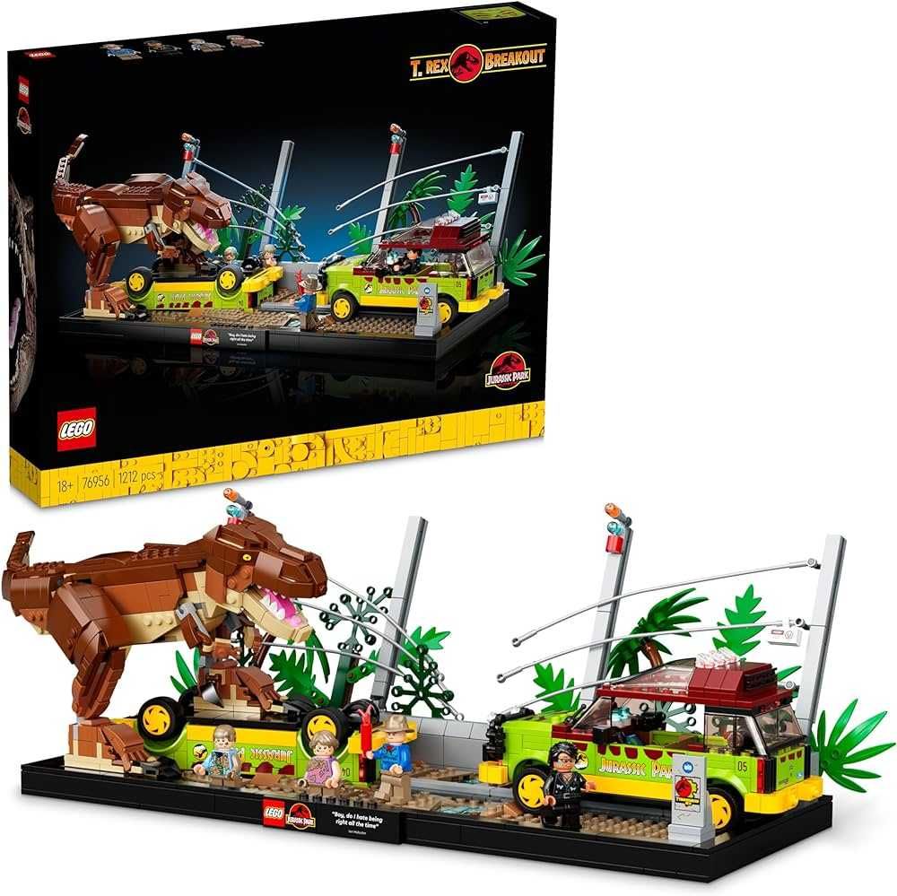 LEGO 76956 Jurassic World - Tyranozaur na wolności