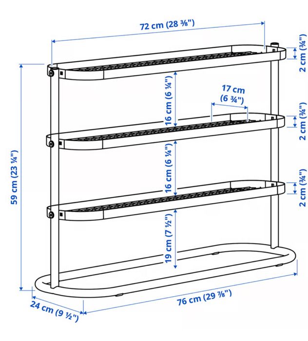 Sapateira IKEA Novo