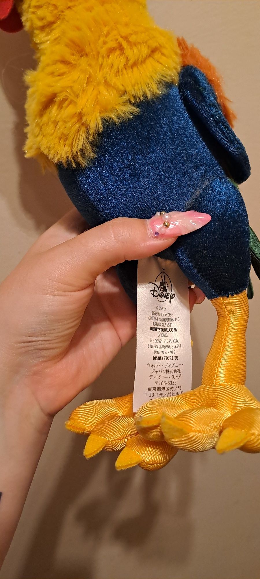 Kogut Hei Hei Moana Vaiana Skarb Oceanu Pua Disney Store pluszak
