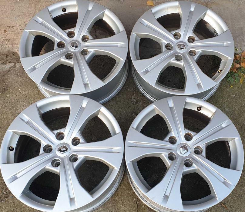 Alufelgi Renault 17 5x114.3 7.5J Et 40 Felgi Clio Megane Scenic oryg.