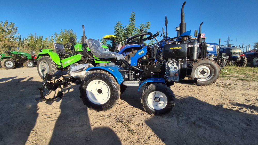 Трактор Кентавр 10Д переломка 4х4 Доставка к дому