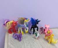 Набор Пони из 8шт, серия My Little Pony/Моя Маленькая Пони, Принцессы