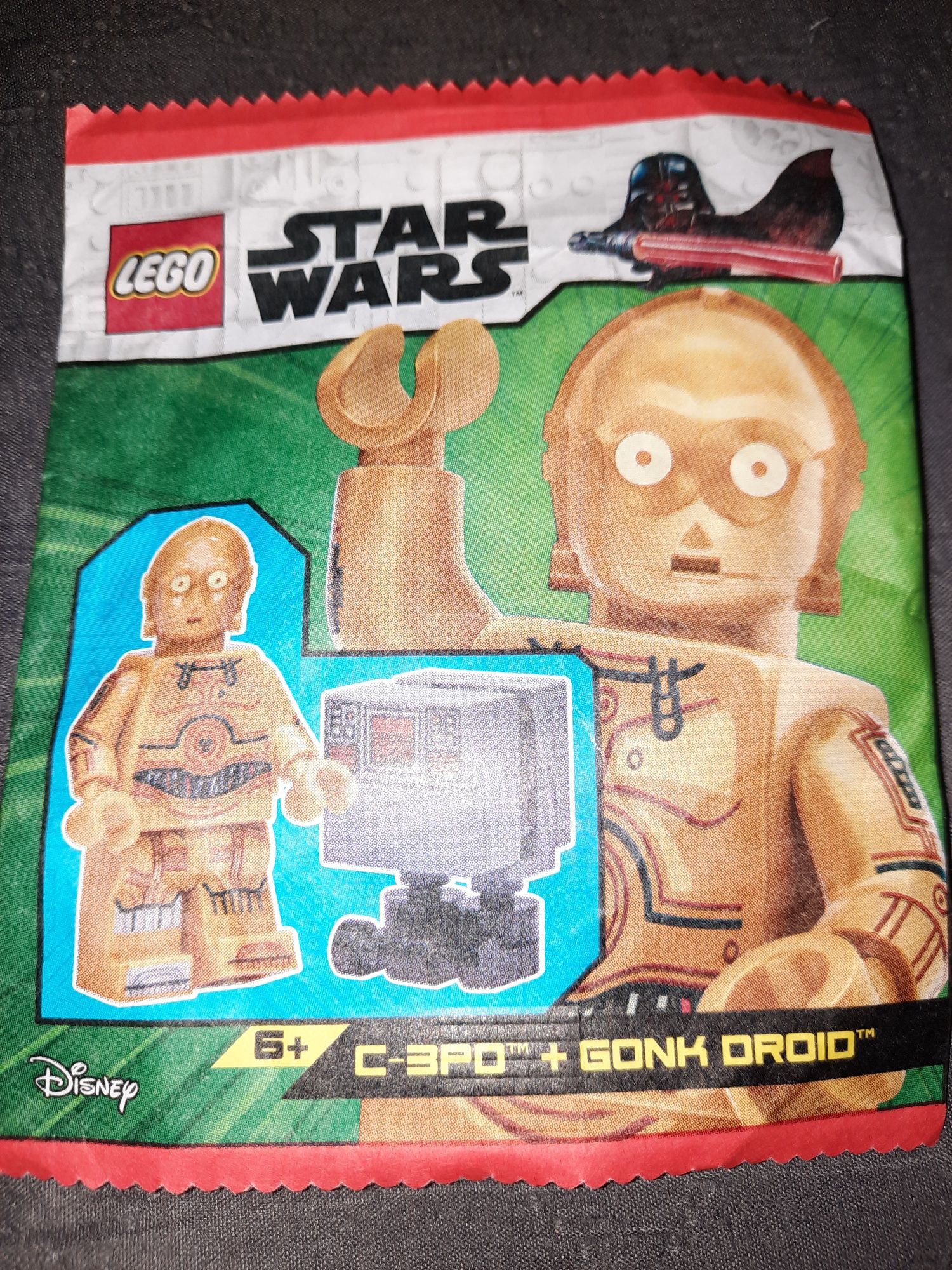 Lego Star Wars saszetka z figurką  C-3PO i Gonk Droid