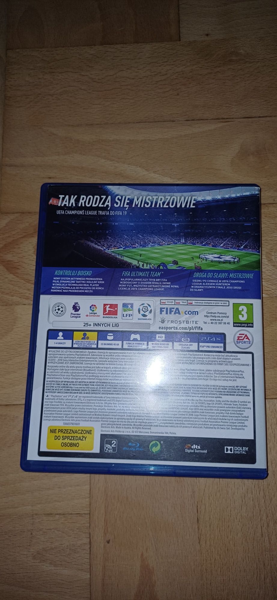 Fifa 19 pl na konsolę ps4