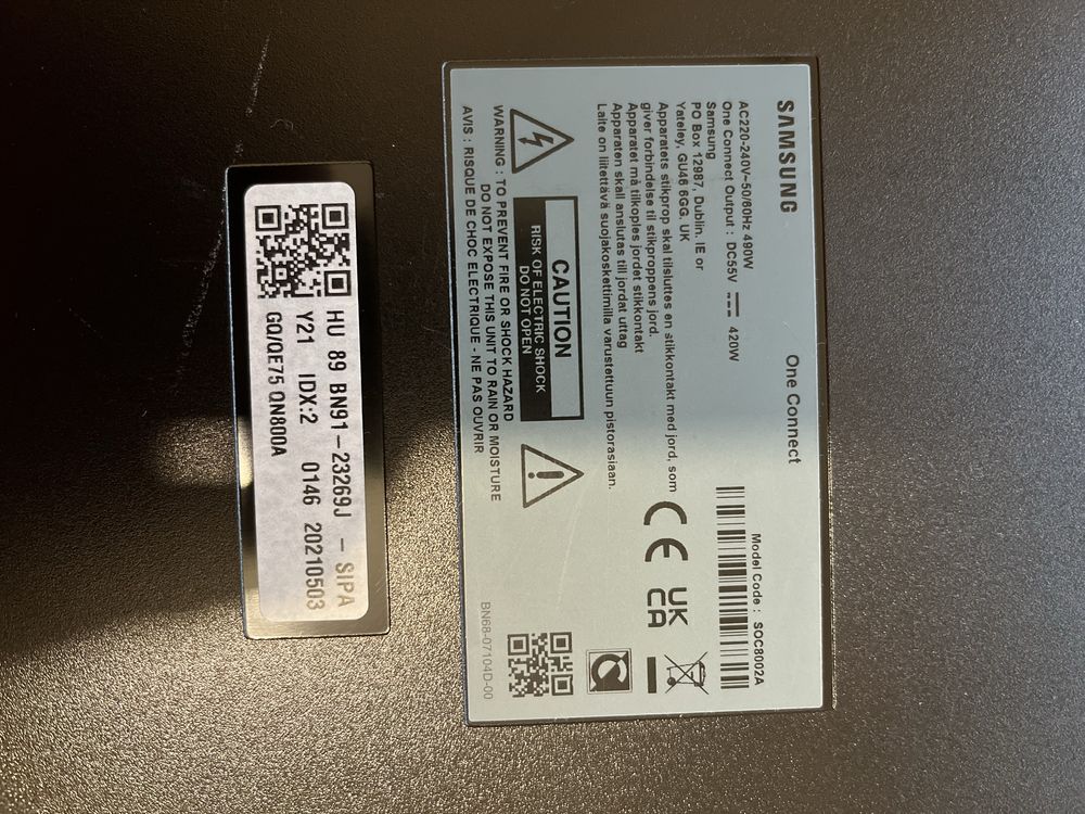 One connect box Samsung