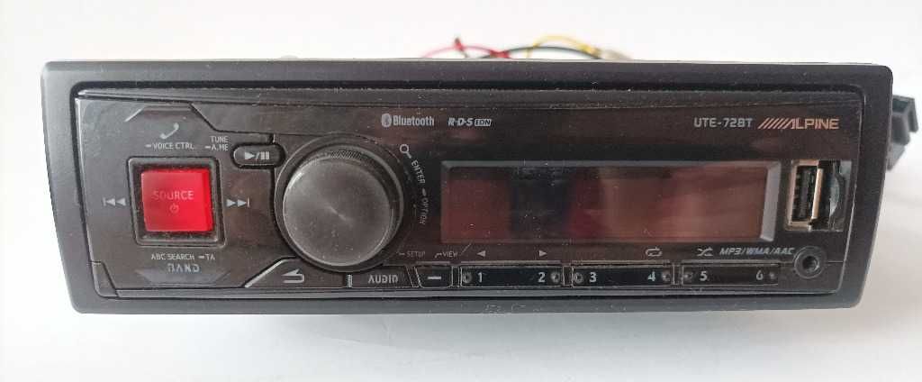 Autorrádio Alpine com bluetooth