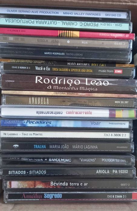 Lote de CDs Originais Rock, Pop, Brasil, Indie, Jazz, Portuguesa