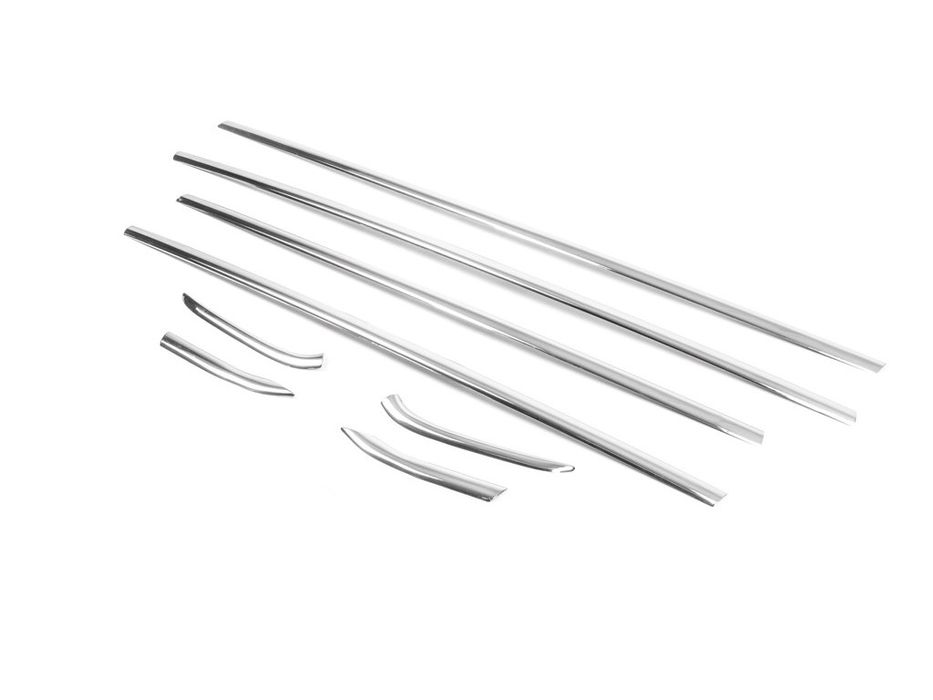 Ford Fiesta 2008-2017 Нижние молдинги стекол, окантовка окон Carmos