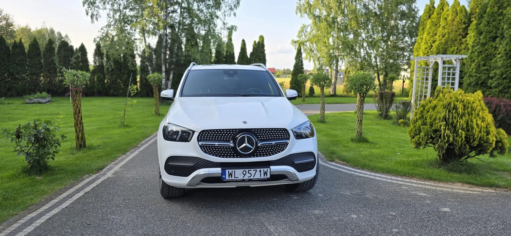 Mercedes-Benz GLE 2022 GLE 350 Multibeam 21tys km Burmeser Kam360 Gwar 6msc FVAT23%