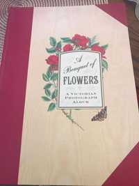 Victoriański Album do zdjęć A Bouquet of Flowers