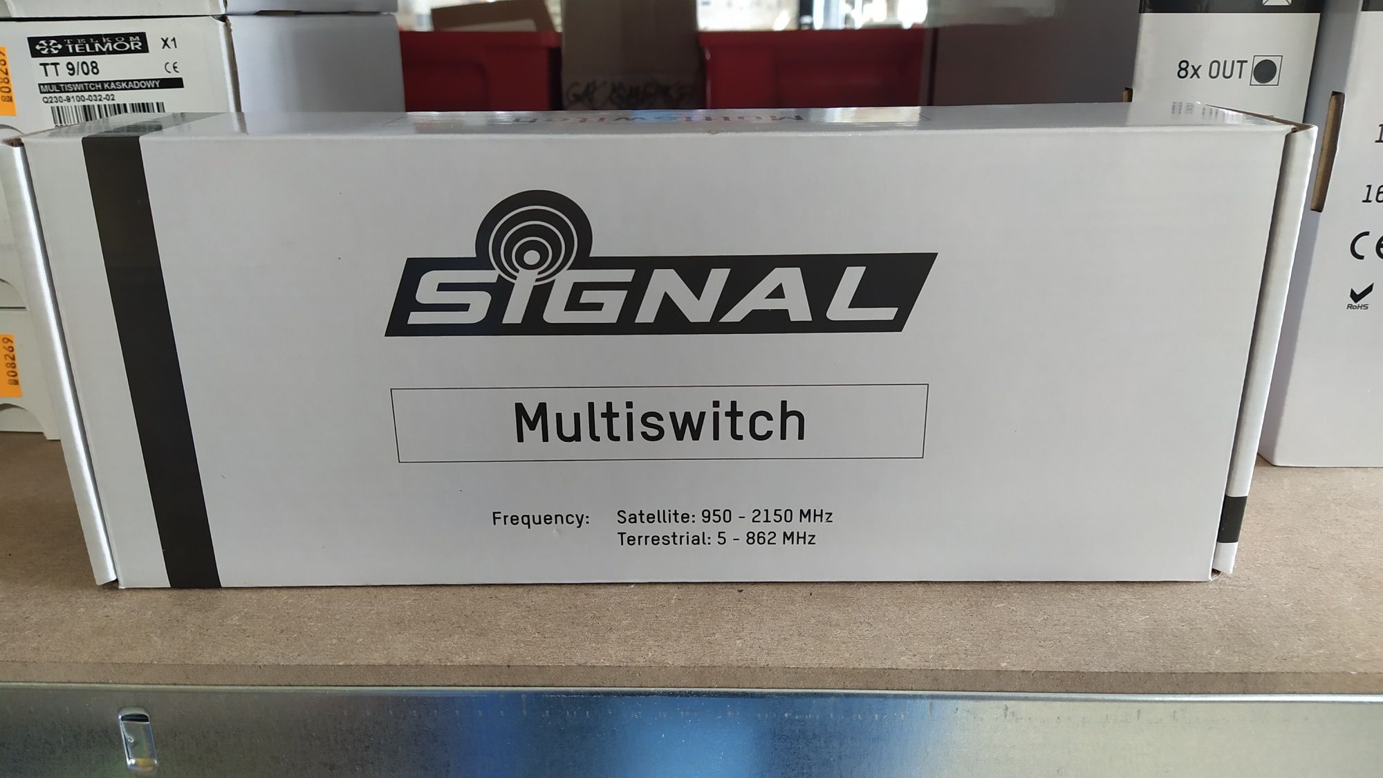 Multiswitch 5x8 8wyjsc DVB-T sat Signal televes