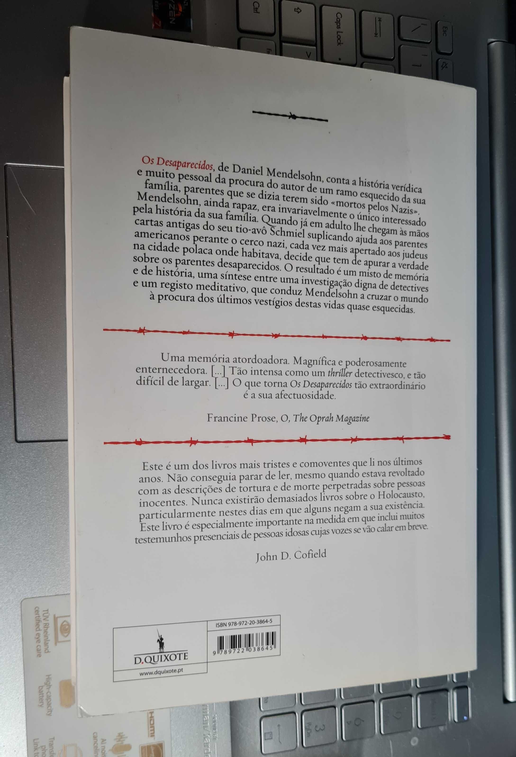 Os Desaparecidos de Daniel Mendelsohn