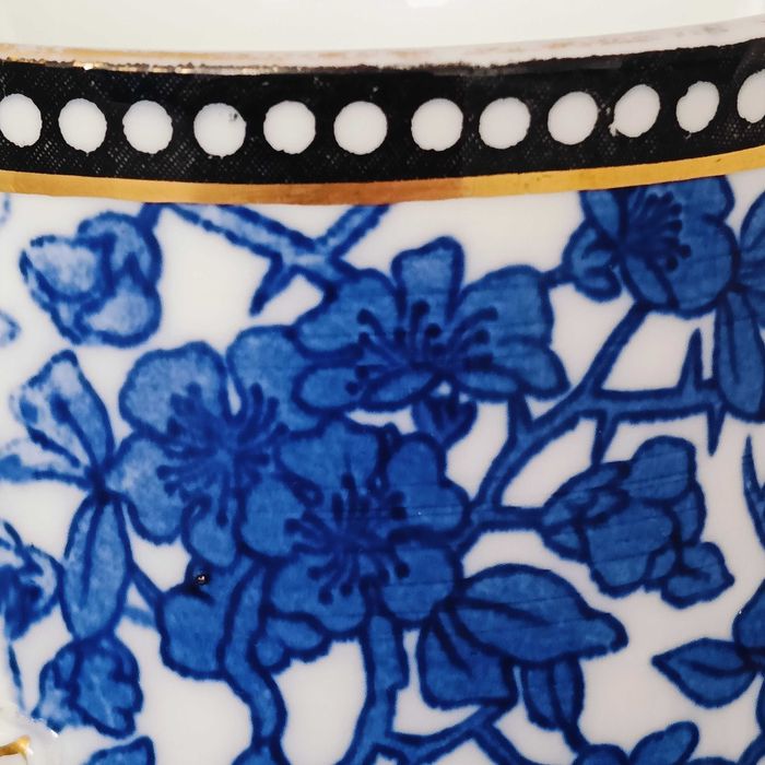 **WIELKA filiżanka porcelana stary COALPORT 1875_1881