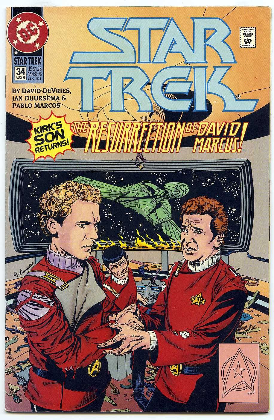 Star Trek - DC Comics Original Americano - Banda Desenhada