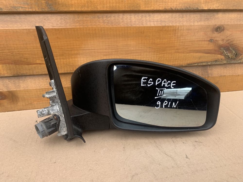 Renault Espace IV 4 prawe lusterko 9 PIN EUROPA