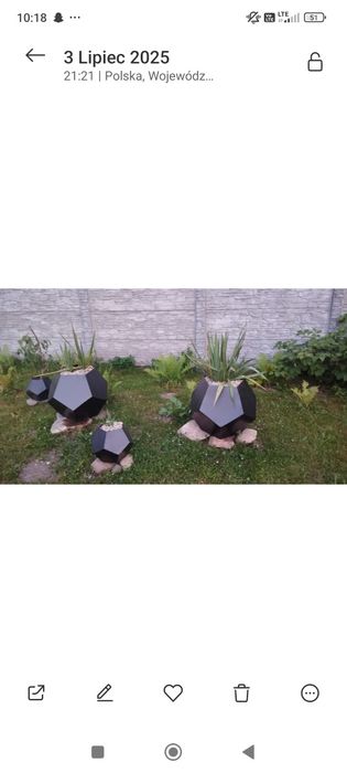 Donice metalowe bardzo mocne