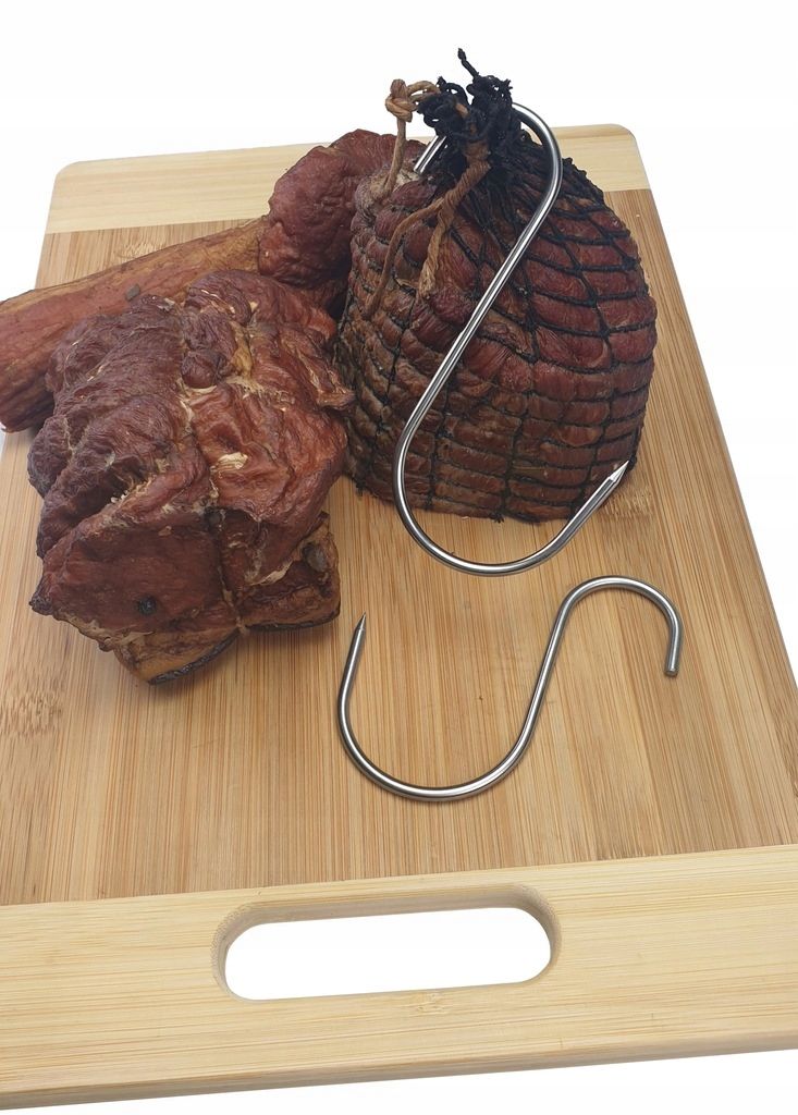 Hak Wędzarniczy SuperSmoke typu "S" do mięs i wędlin 3mm 10cm Standard