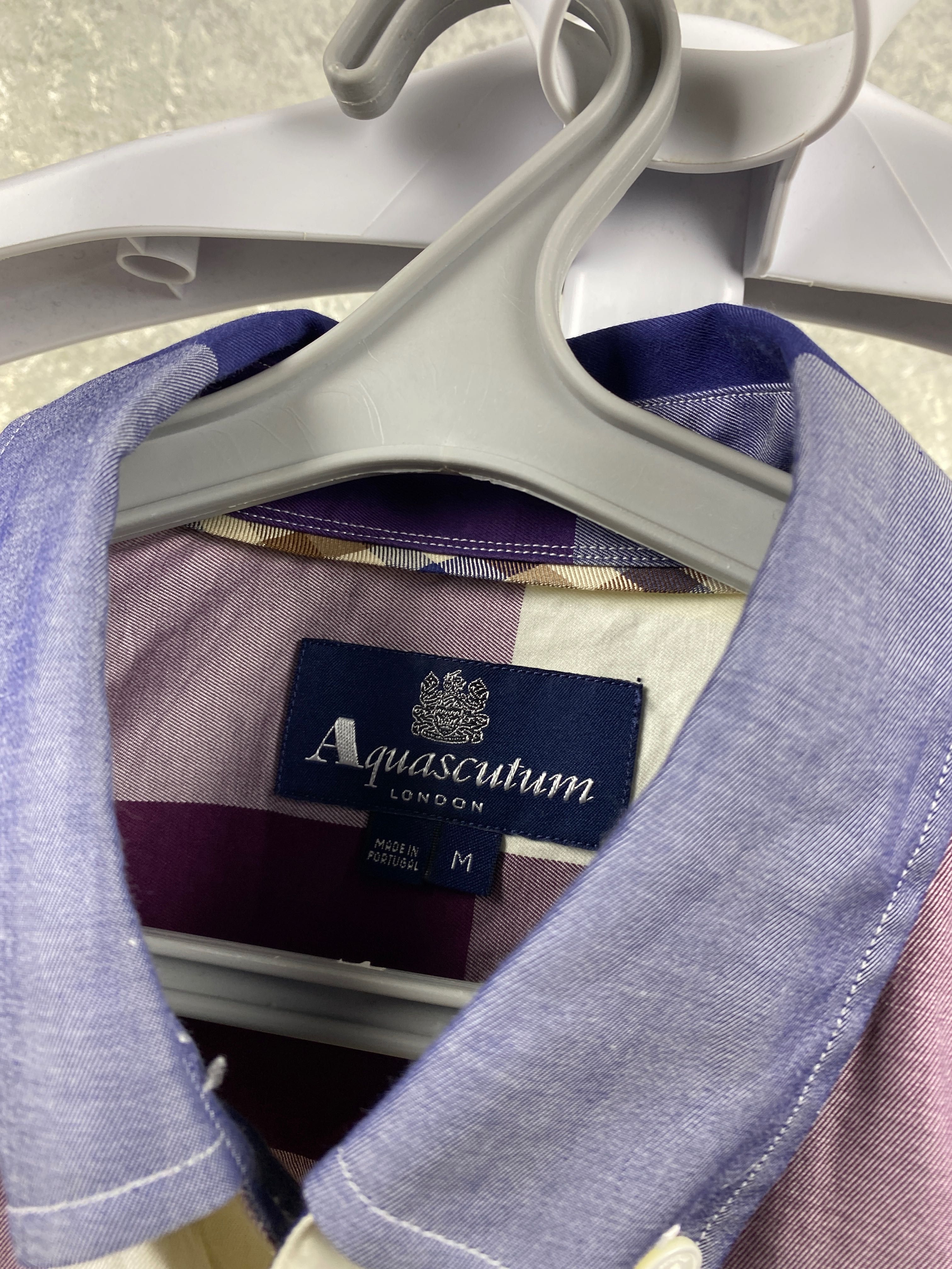 Мужская рубашка до короткого рукава Aquascutum M