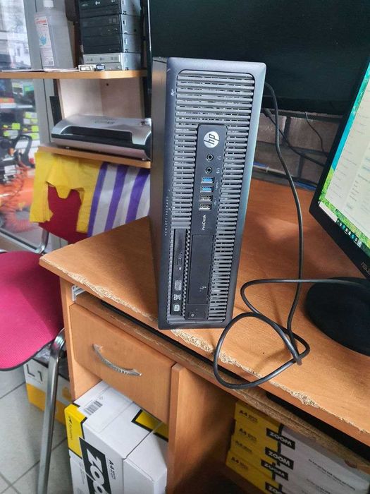 Компьютер HP ProDesk 600 G1 SFF i5-4590 3,3 ГГц, 16 Гб, SSD 240 Гб.