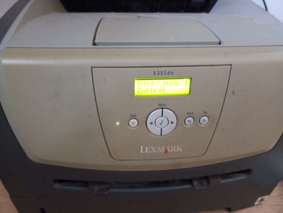 Drukarka laserowa monochromatyczna Lexmark e352dn duplex lan