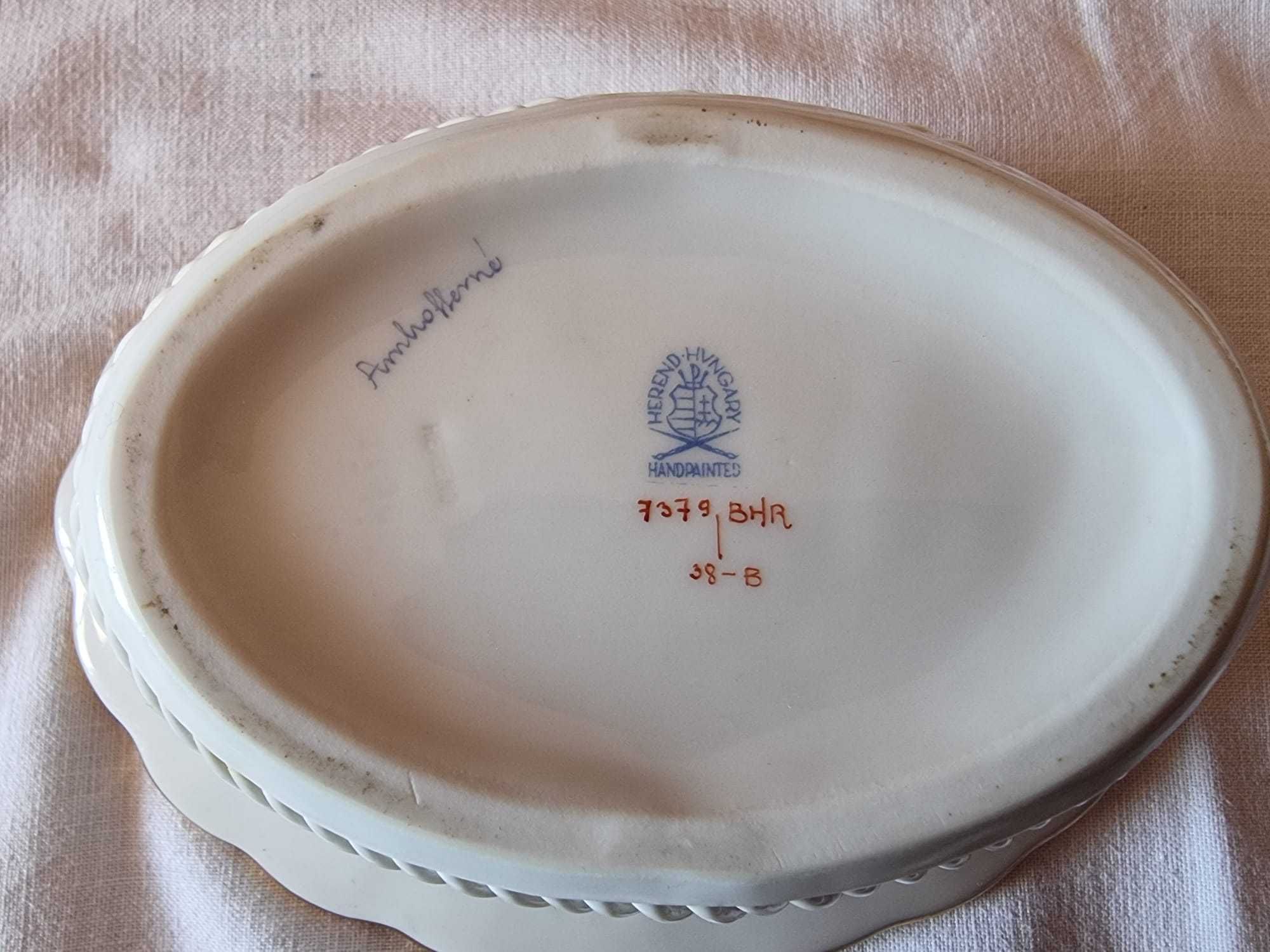 Porcelanas Herend Hvngary antigas - Pintada à mão