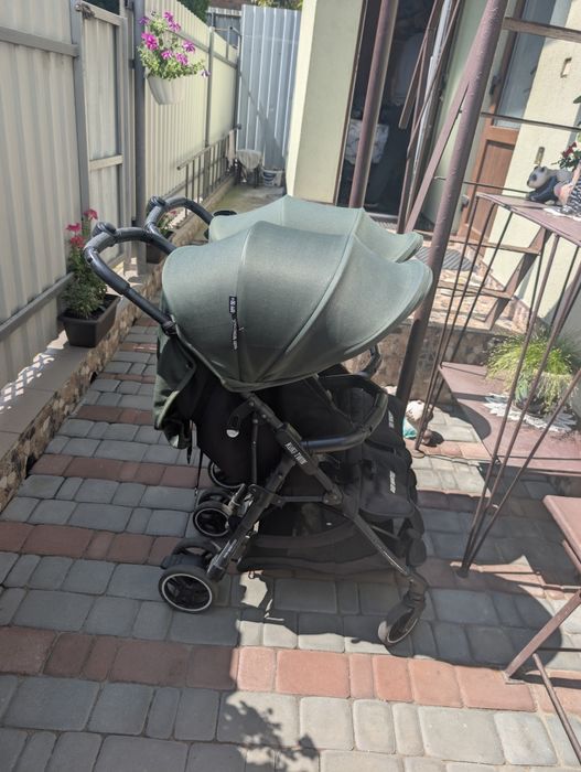 Прогулянкова коляска для двійні Baby Monster Cukki Twin