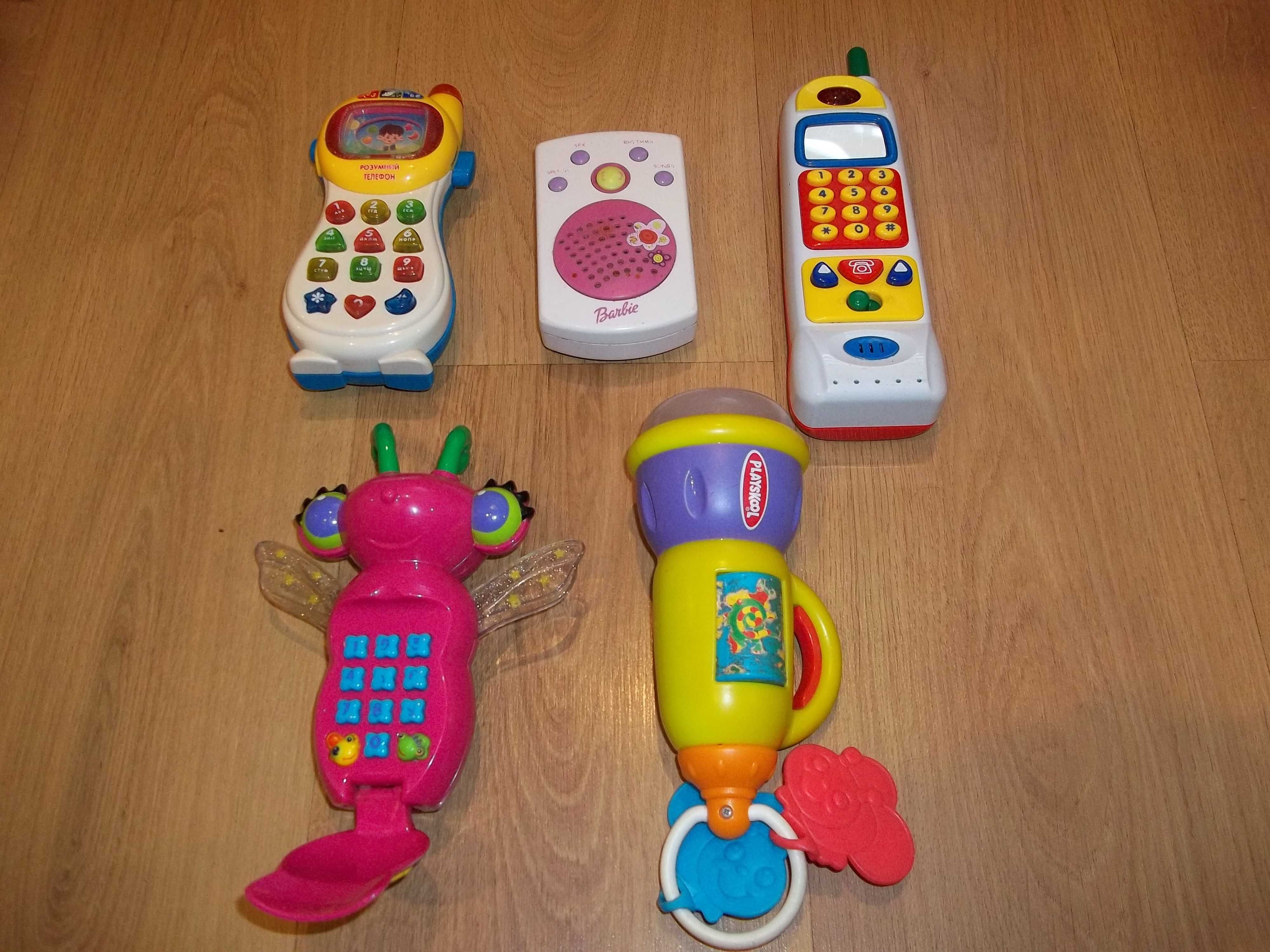 Дитячі музичні іграшки,гітара,телефон,ліхтарик.