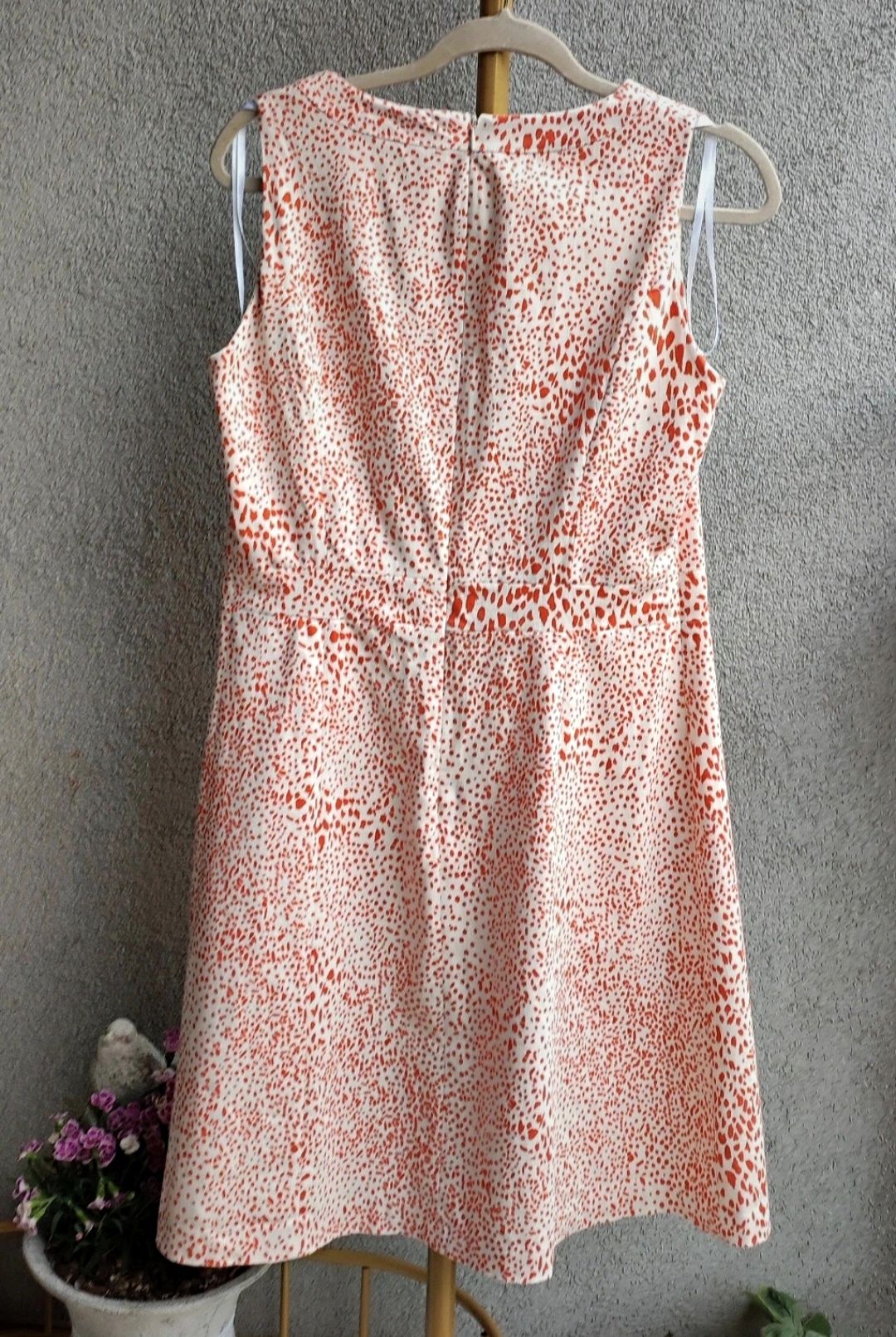 Bel&Bo sukienka w stylu Twiggy L biust 49x2 kropeczki 97% cotton